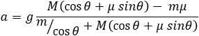 Friction example 1