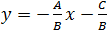 Line equation