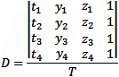 D coefficient